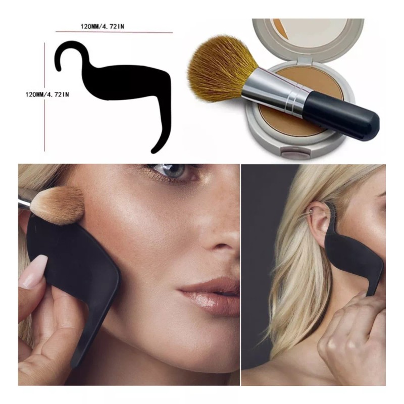Dolores Paleta Sombra Contorno Tints Rubor Ahumados Facial Aplicador