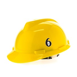 Adept Mechanism I Got Your Six Hard Hat Full Color Vinyl Decal 4 Pack