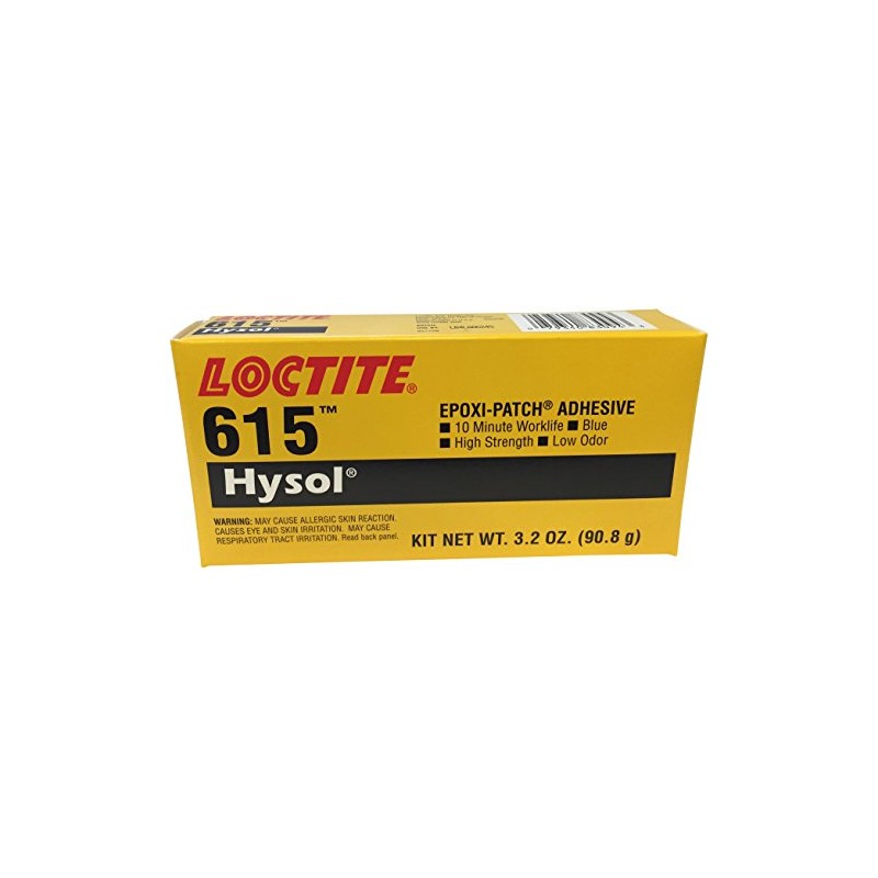 Loctite 398458 Blue Hysol 615 Two-Part Epoxy Adhesive, Base and