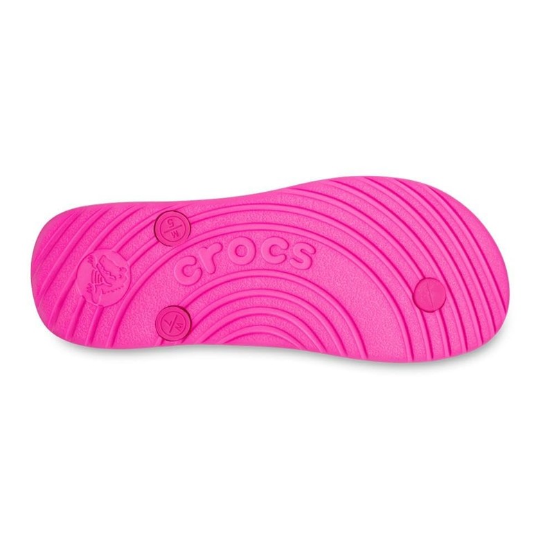 Crocs Unisex Flip Flop, Pink Crush