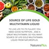 NaturesPlus Source of Life Gold Multivitamin Liquid 30 oz Supports