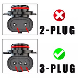 AQJ LED Headlight Bulb 12V 35/35W For Kawasaki TERYX 750 2010 2011 2012