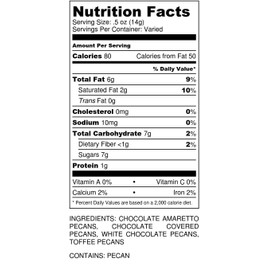 Four Chocolate Pecan Gift Tin | 2 Lb | Millican Pecan since 1888 | San Saba, Texas