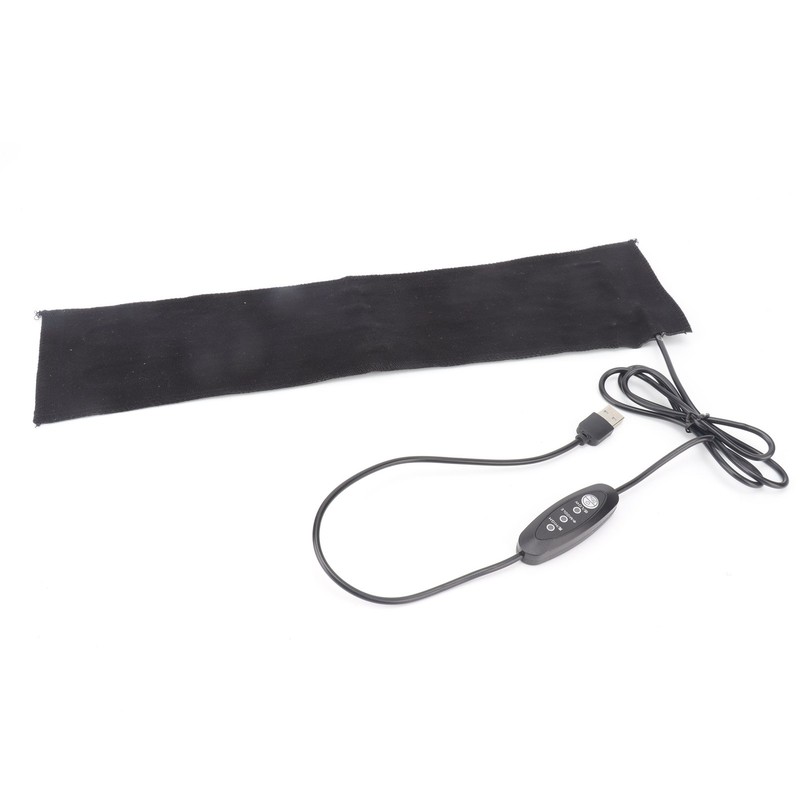 USB Heating Pad Foldable Carbon Fiber 3 Gear Temperature Adjustment