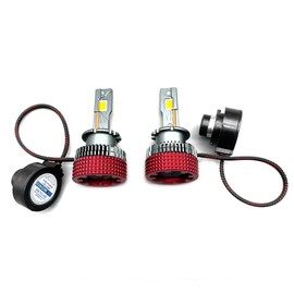 Pyladea 2x D2S LED Headlight Bulbs Replacement For D2S D2R LED Headlight Bulb Replace HID Xenon Super White 6500K Conversion