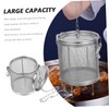 OHPHCALL Stainless Steel Seasoning Strainer Leak Infuser Basket for Tea