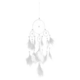 Mobestech Indoor Wall Hanging Dream Catcher Ornament Handmade Dream Catcher with for Nursery Decor Bohemian Home Craft Lightweight Bedroom and Living Room Decoration