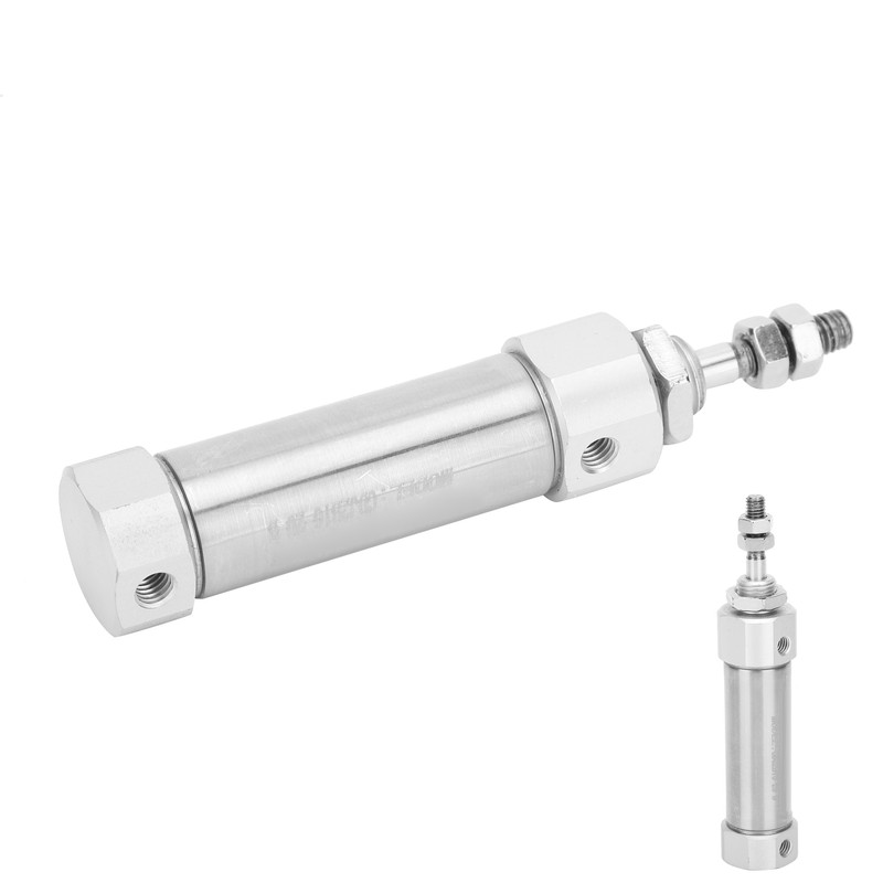 Pneumatic Air Cylinder Mini Double Acting Single Rod Stroke Stainless