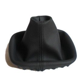 TK-130 SCHALTSACK SCHALTMANSCHETTE Echt Leder Schwarz