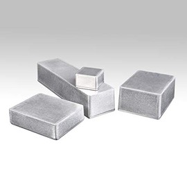 7 Sizes Die-Cast Aluminum Case IP54 Waterproof Electronics Project Housing Box for Outdoor Enclosure Power/Outdoor Silver