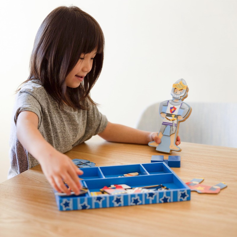 Melissa & Doug Joey Magnetic Wooden Dress-Up Pretend Play Set