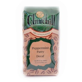 Churchill Coffee Peppermint Patty 12 oz - Whole Bean (Decaf)