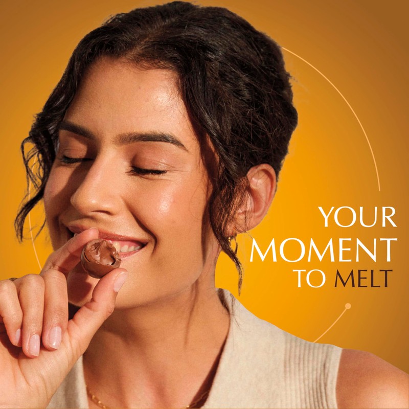 Lindt LINDOR Caramel Milk Chocolate Truffles, Milk Chocolate Candy with