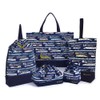 N8142600 5-Piece Quilted Set for Kindergarten/School Admission, (Lesson Bag Q,