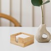 Cabilock Wood Napkin Storage Rack for Table Stylish Napkin Dispenser