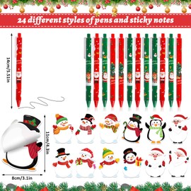 Sticky Notes Christmas, Christmas Ballpoint Pen