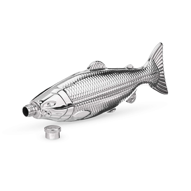 Foster & Rye Trout Flask - Fish Flask Stainless Steel