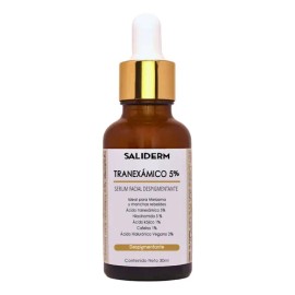 Suero cido Tranexmico 5 Saliderm Antimanchas Vegano Hipoalergnico 30mL                                                                                