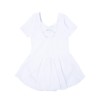 Bezioner Girls Ballet Dance Dress White Ballet Outfit Leotard with
