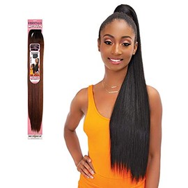 Janet Collection Essentials Snatch N Wrap Ponytail Yaky Straight 32" (2)