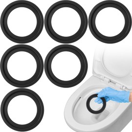 Innconee 6 Pack RV Toilet Seal Replacement Flush Ball Seal 385311658 Toilet Seal Replacement Compatible with Dometic 300 310 320 RV Toilet Seal Lubricant Flush Ball Seal Gasket Kit RV Toilet Parts