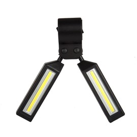 Luciano Housewares 360-Degree Rotating LED Outdoor BBQ Grill Light, 5 x 7 inches, Black