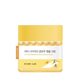 Round Lab Vita Niacin Glow Capsule Cream 50ml×1 Skin Toning 1ea / 라운드랩 비타 나이아신 글로우 캡슐 크림 50ml×1개 피부토닝 1개