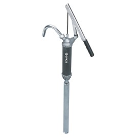 Groz Heavy Duty Hand-Operated Lever Action Barrel Pump | For Pumping Anti-Freeze | Aluminum Die Cast Pump Head | Built-In 1-1/2 inch and 2-inch Bung | Viton Seals (44120)