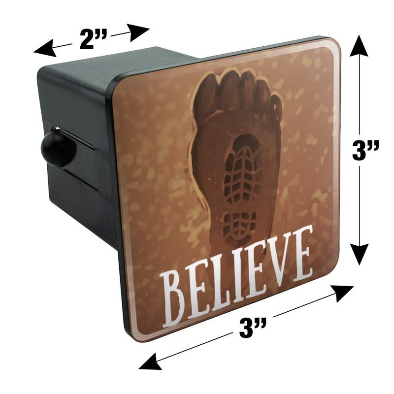 GRAPHICS & MORE Bigfoot Sasquatch Believe Foot Print Tow Trailer