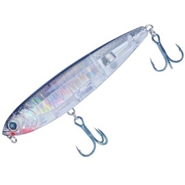 Zigginger Z Torpedo 100F Backward Gravity Center, 3.9 inches (100 mm), 0.6 oz (17.5 g), Salt Floating Pencil Bait, Torpedo 100F, Dog Walk, Long Slide, Rod Action as You Want (Chivas, Chinu, Blue
