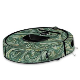 MightySkins Skin Compatible with iRobot Roomba i7 Robot Vacuum - Marble Swirl | Protective, Durable, and Unique Vinyl Decal wrap Cover | Easy to Apply, Remove, and Change Styles | Made in The USA