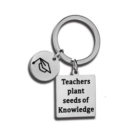 Thank You Gift for Teacher Keychain Teacher Gifts Teacher's Day Gifts Teacher Graduation Gifts Appreciation Gifts Christmas Birthday Gifts Leaving Gifts for Teacher Gift Teacher Present Jewelry