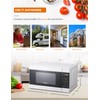 Commercial CHEF CHM990W 900 Watt Counter Top Microwave Oven, 0.9