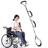 35-44 Inch Long Leg Lifter Strap, Multi-Loop Adjustable Mobility Leg
