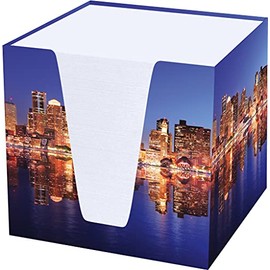 'RNK 46546 Notelet Box"Skyline, Hard Box, Befllt