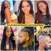 613 Bleach Blonde Loc Extensions Human Hair Dreads Extensions for