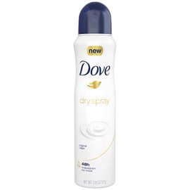 Dove Dry Spray Antiperspirant Deodorant, Original Clean, 3.8 oz