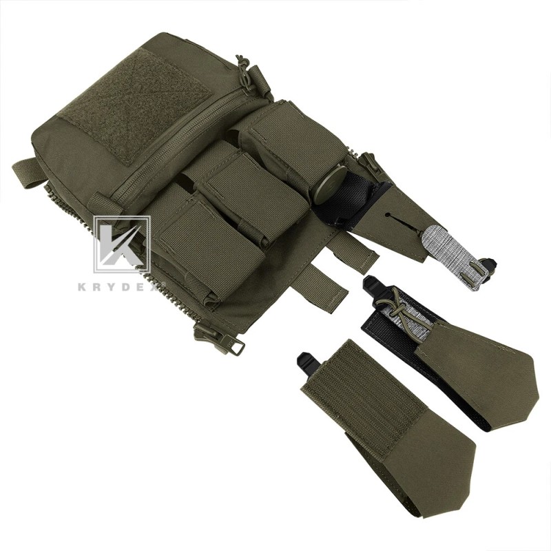 KRYDEX FCPC V5 Plate Carrier Tactical Vest Zip On Back