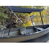 Cypress Rowe Outfitters Black Canoe/Kayak Sun Shade/Canopy Bimini Top -