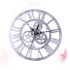 GRIRIW 1Pc Chic Retro Gear Wall Clock Industrial Style Decorative