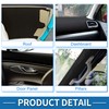 A ABSOPRO Headliner Fabric 11.8"Lx11.8"W Interior Trim DIY Roof Repair