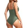 Brosloth Women's Tummy Control Tummy Control One-Piece Swimwear Push Up