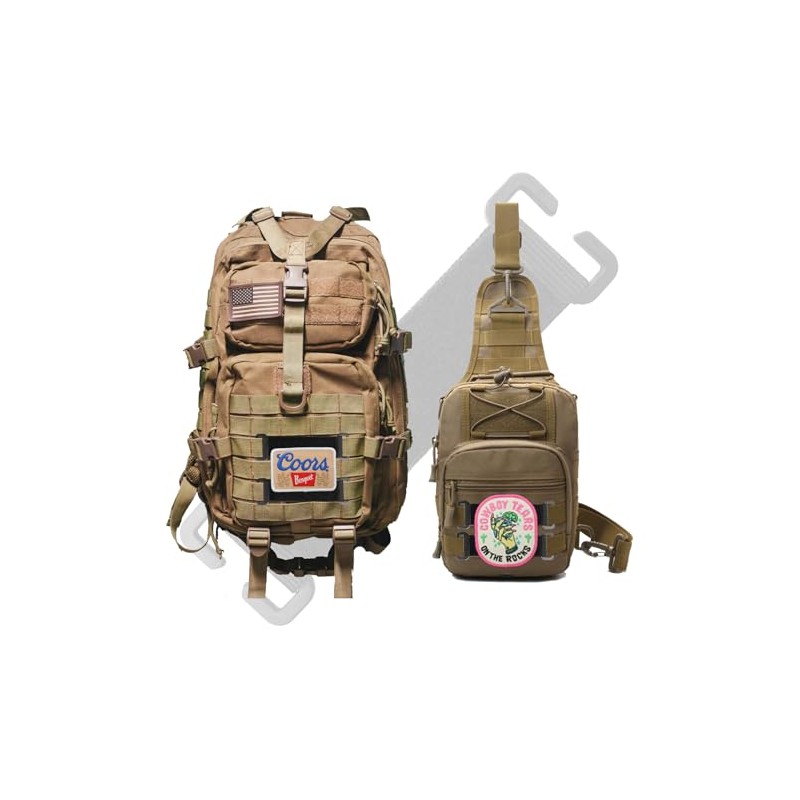 Tactical MOLLE Patch Panel for Military, Law Enforcement, Outdoor Gear
