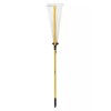 Yardworks 22" Steel Rake Adjustable Width Light Aluminum Yard Garden Shrub Leaf Remover