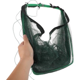 2 Juegos Trampa para Peces Plegable Poligonal Red de Nylon