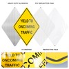 Anobell Yield to Oncoming Traffic Sign 24" × 24" Reflective