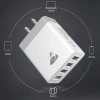 Enchufe Usb Clavija48w Carga Rápida3.0 4puertos Para Celular