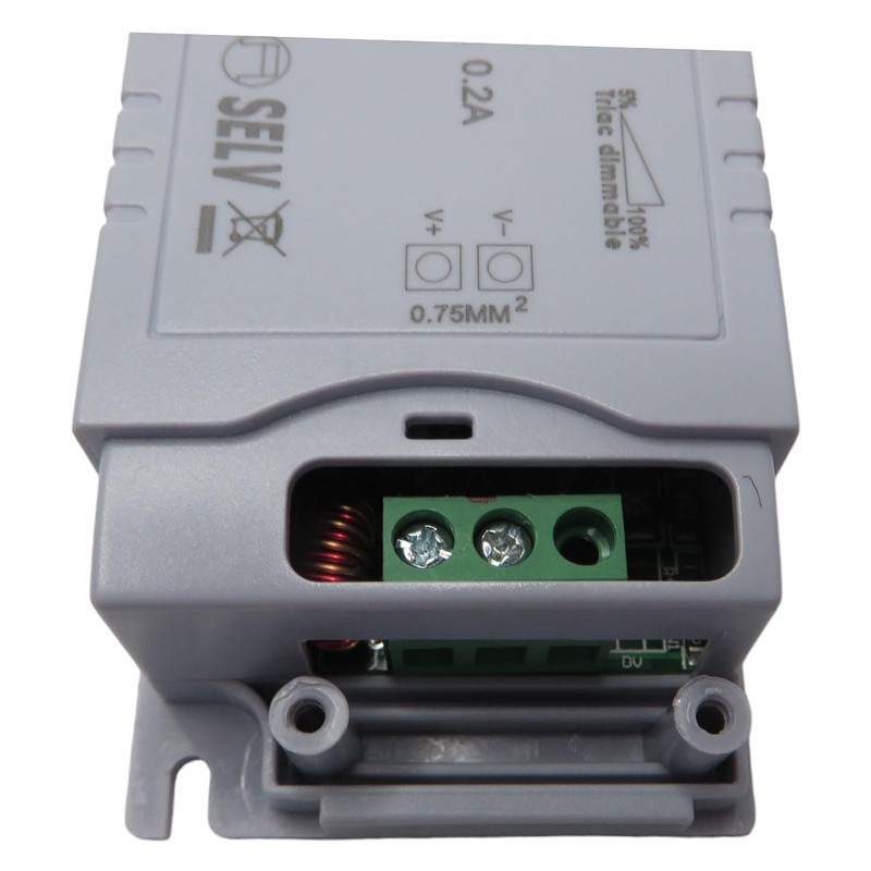 Dimmable LED Transformer 12 V DC 1-45 Watt Power Supply