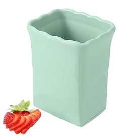 1PCS Strawberry Slicer: Fruit Slicer Cup, Strawberries Cutter Cup, Speed Cutter for Banana Grape Egg, Kitchen Portable Slicing Tool