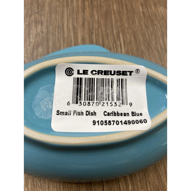 Le Creuset "Caribbean" LE CREUSET 6.5" Small Fish Dish Stoneware